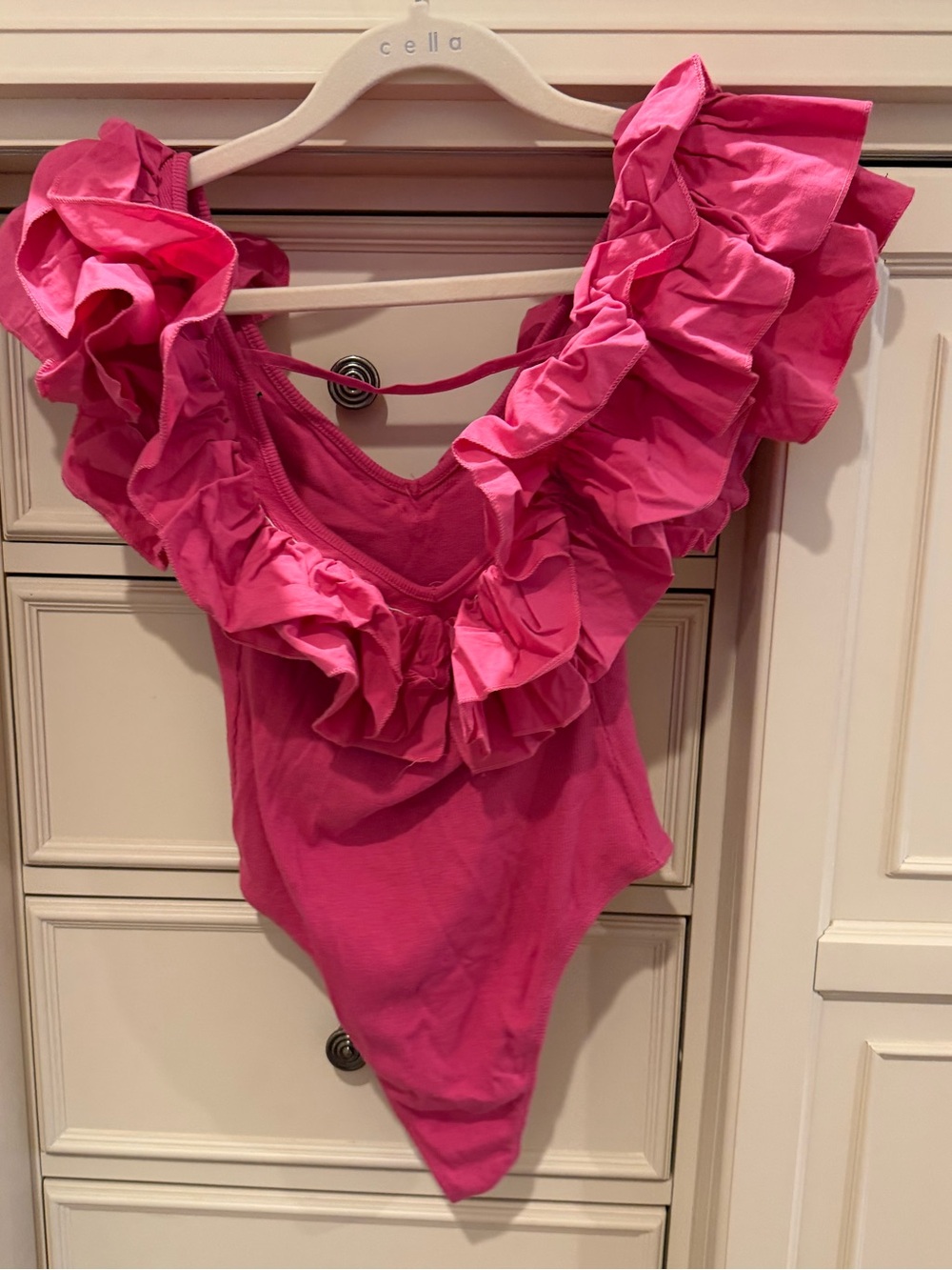 Zara Ruffle Bodysuit - Picture 2 of 2